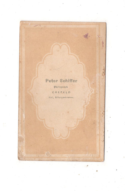 Fotografie Feiner Herr - Krefeld 1860er