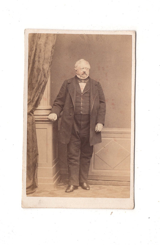 Fotografie Feiner Herr - unbekannter Ort um 1860