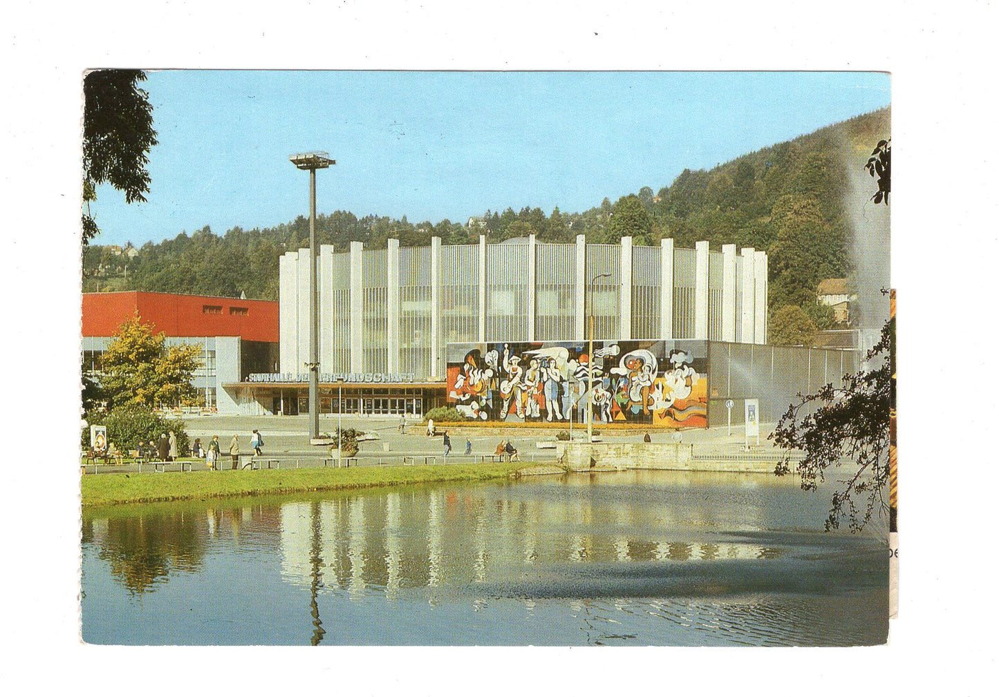Ansichtskarte Suhl / Stadthalle der Freundschaft / H1-64