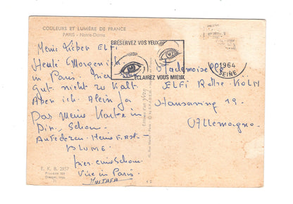 Ansichtskarte Paris / Notre-Dame / Frankreich