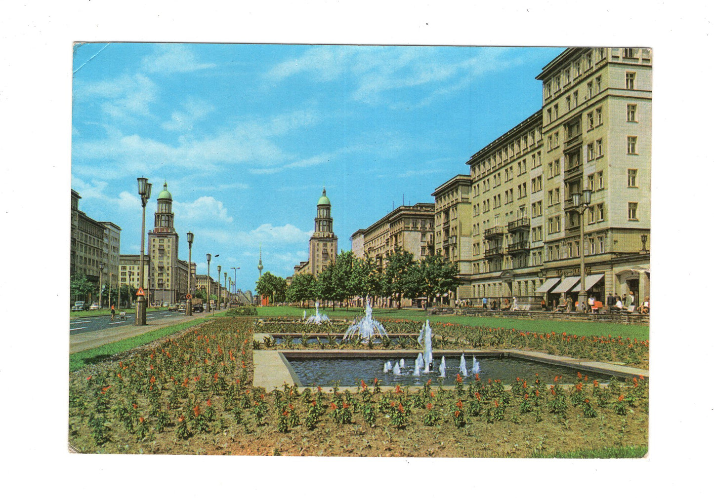 Ansichtskarte Berlin / DDR / Frankfurter Allee