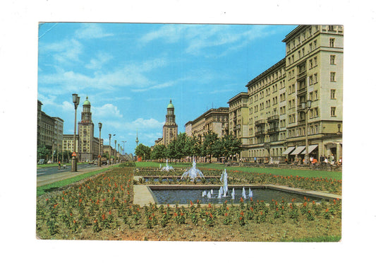Ansichtskarte Berlin / DDR / Frankfurter Allee