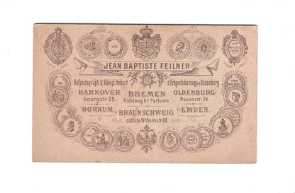 Fotografie Soldat / Soldatenportrait - Oldenburg 1890er