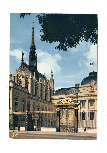Ansichtskarte Paris / La Sainte-Chapelle / le Palais de Justice / Frankreich