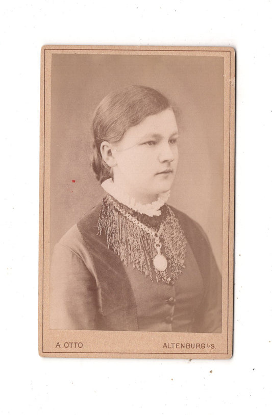 Fotografie Damenportrait - Altenburg 1880er