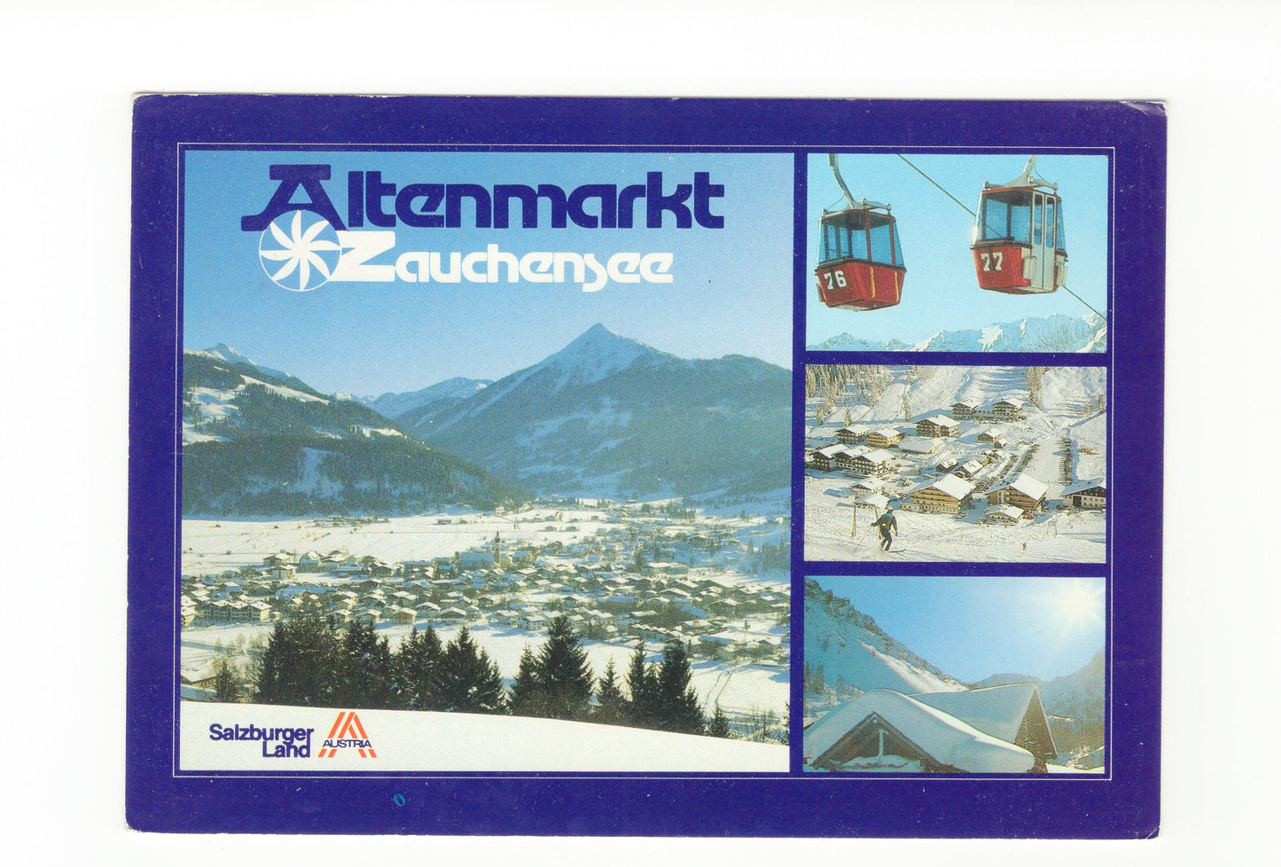 Ansichtskarte Altenmarkt / Zauchensee / Salzburger Land / Österreich