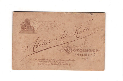 Fotografie Damenportrait - Göttingen 1890er / CDV C1-15