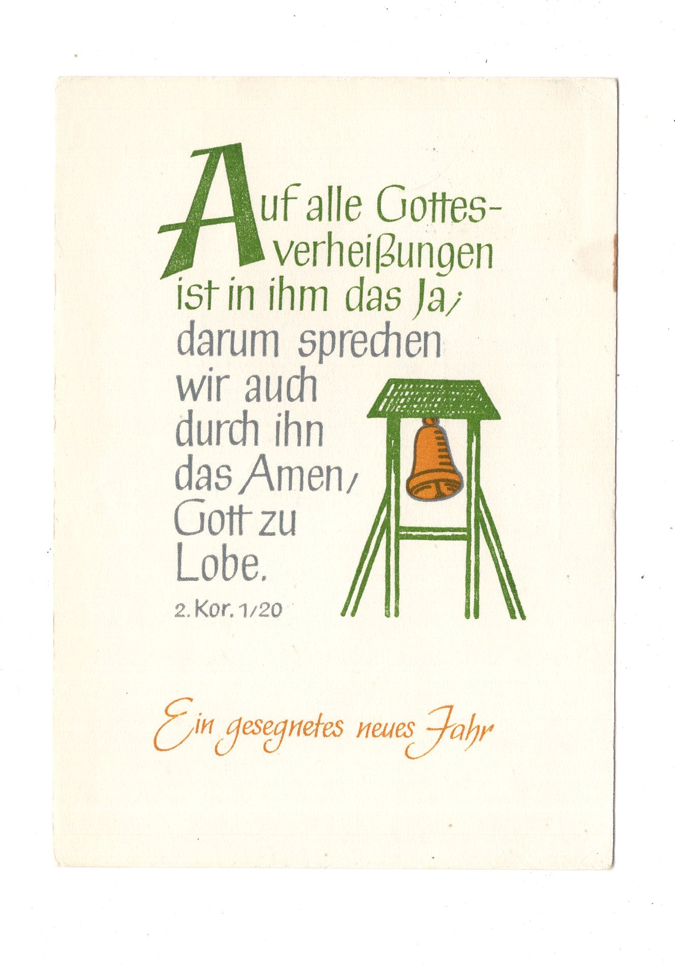 Ansichtskarte Feiertage / Frohes neues Jahr / K1-70