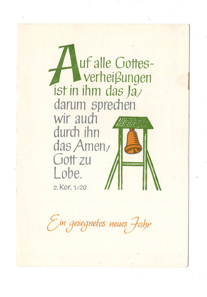 Ansichtskarte Feiertage / Frohes neues Jahr / K1-70