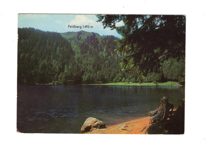 Ansichtskarte Feldsee mit Feldberg im Schwarzwald / G1-68