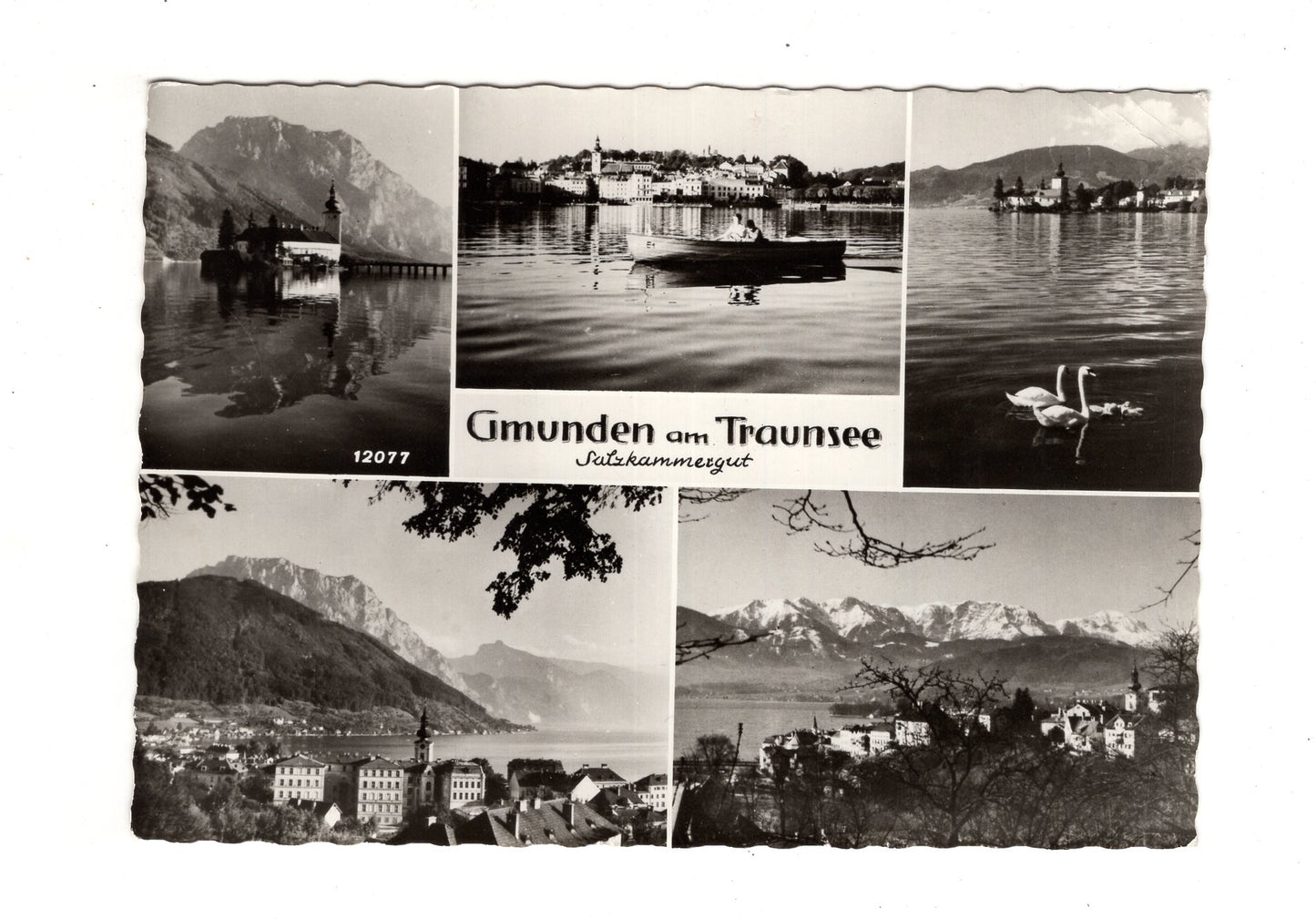 Ansichtskarte Gmunden am Traunsee / Salzkammergut / Österreich