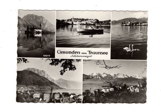 Ansichtskarte Gmunden am Traunsee / Salzkammergut / Österreich