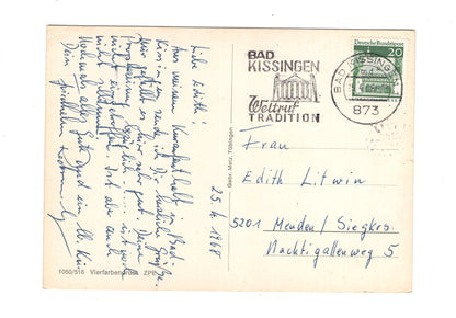 Ansichtskarte Bad Kissingen