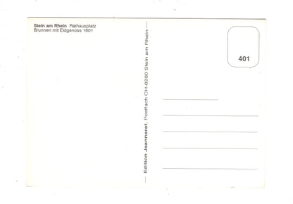 Ansichtskarte Stein am Rhein / Rathausplatz / Schweiz