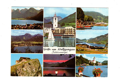 Ansichtskarte Wolfgangsee / Salzkammergut / Österreich