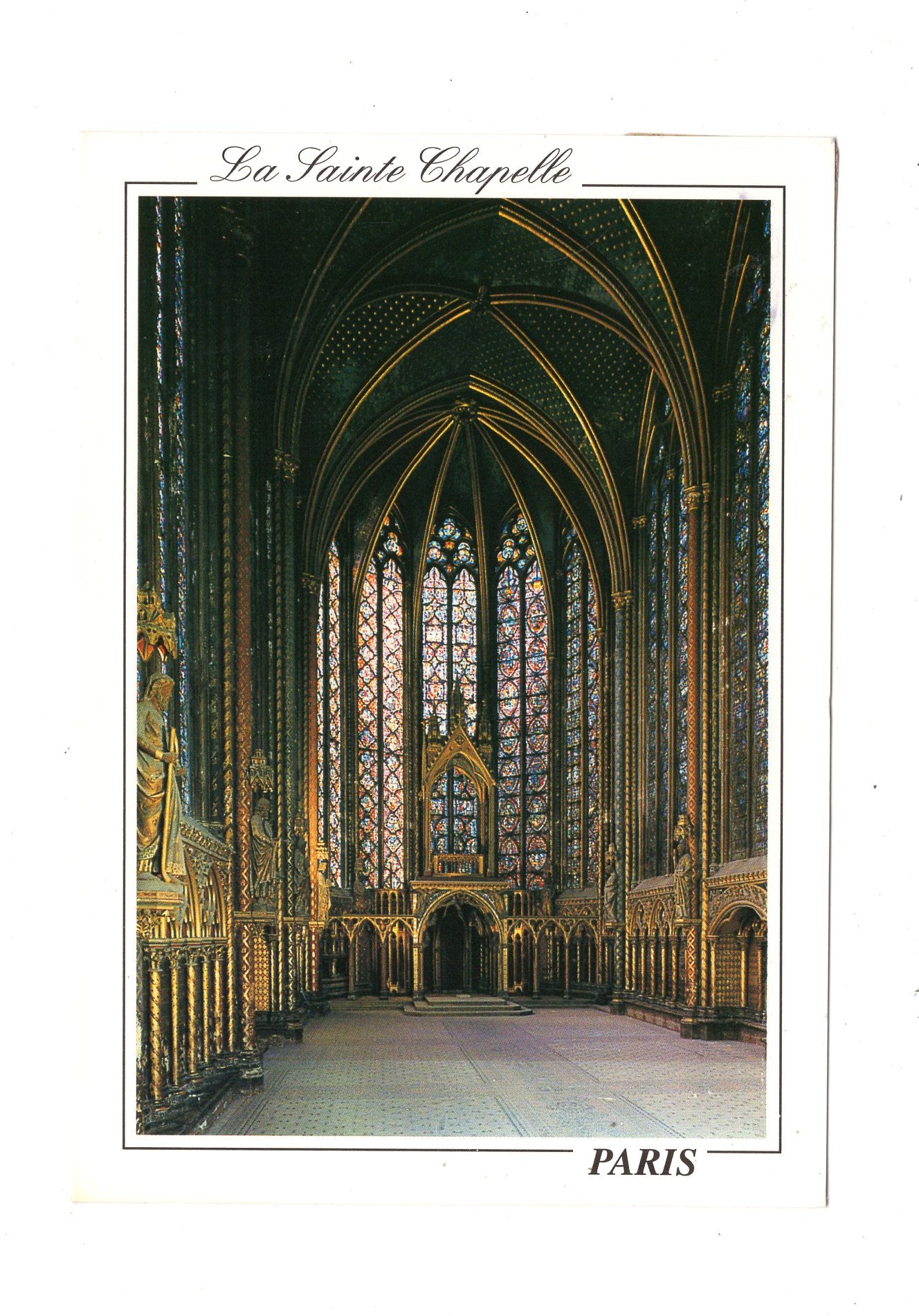 Ansichtskarte Paris / La Sainte-Chapelle / Frankreich
