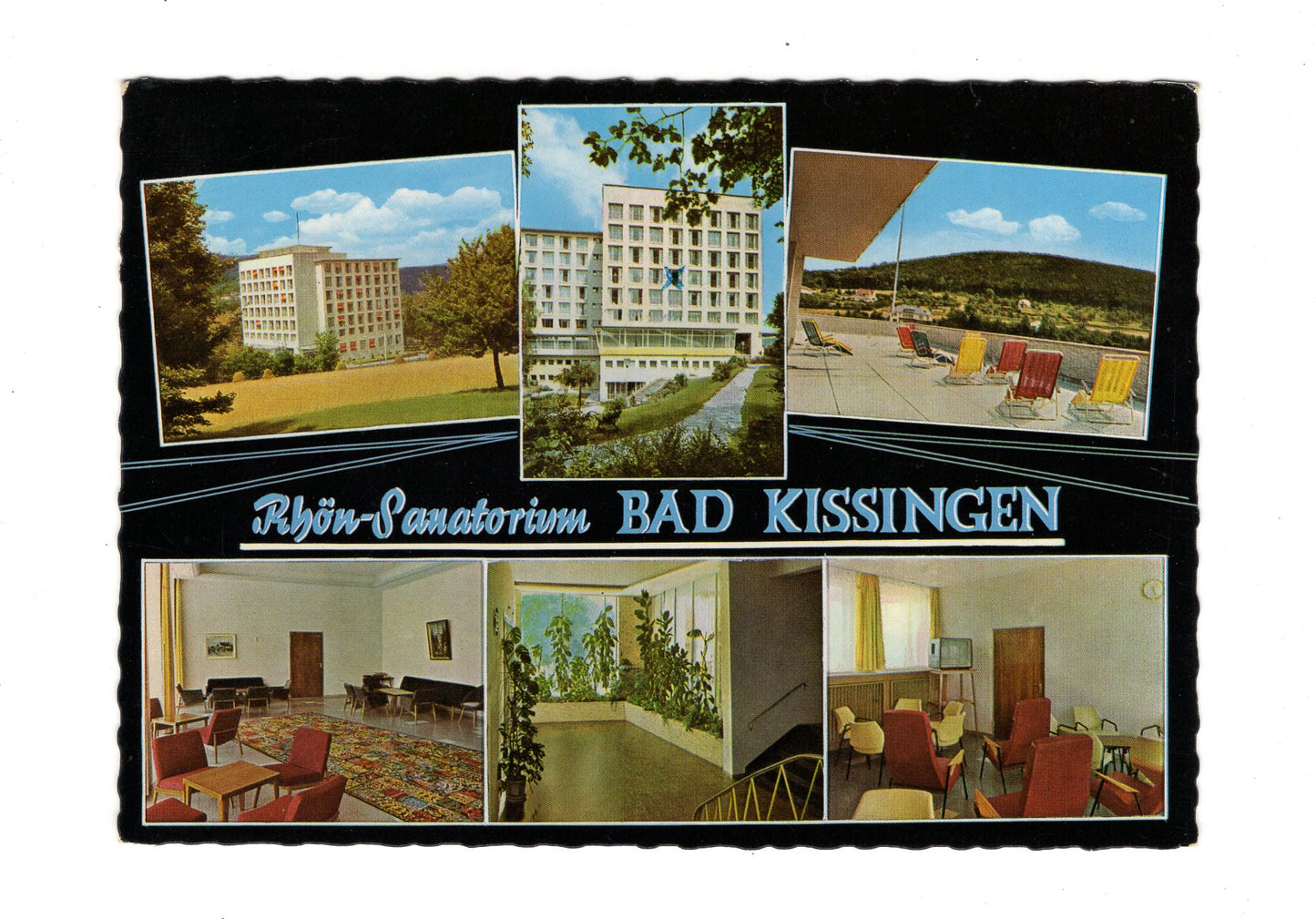 Ansichtskarte Bad Kissingen / Rhön-Sanatorium