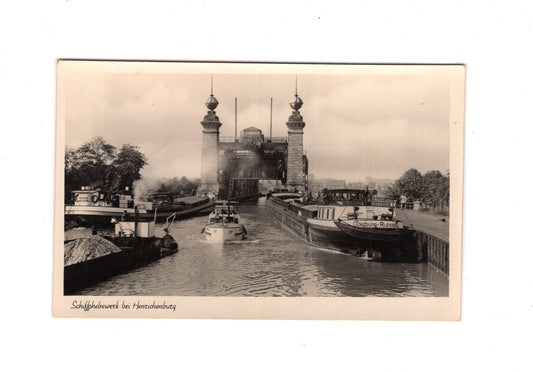 Ansichtskarte Schiffshebewerk bei Henrichenburg