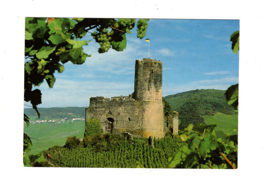 Ansichtskarte Bernkastel an der Mosel / Burgruine Landshut