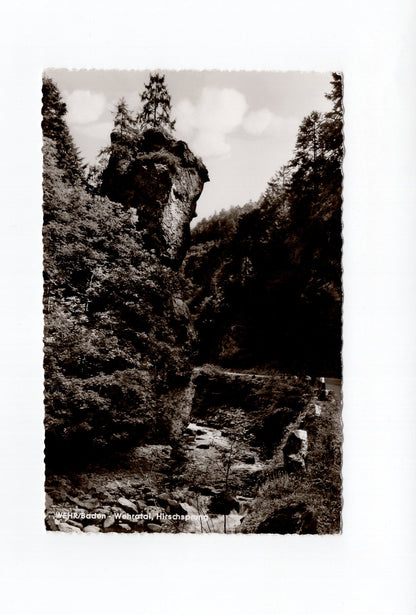 Ansichtskarte Wehr / Baden / Wehratal / Hirschsprung