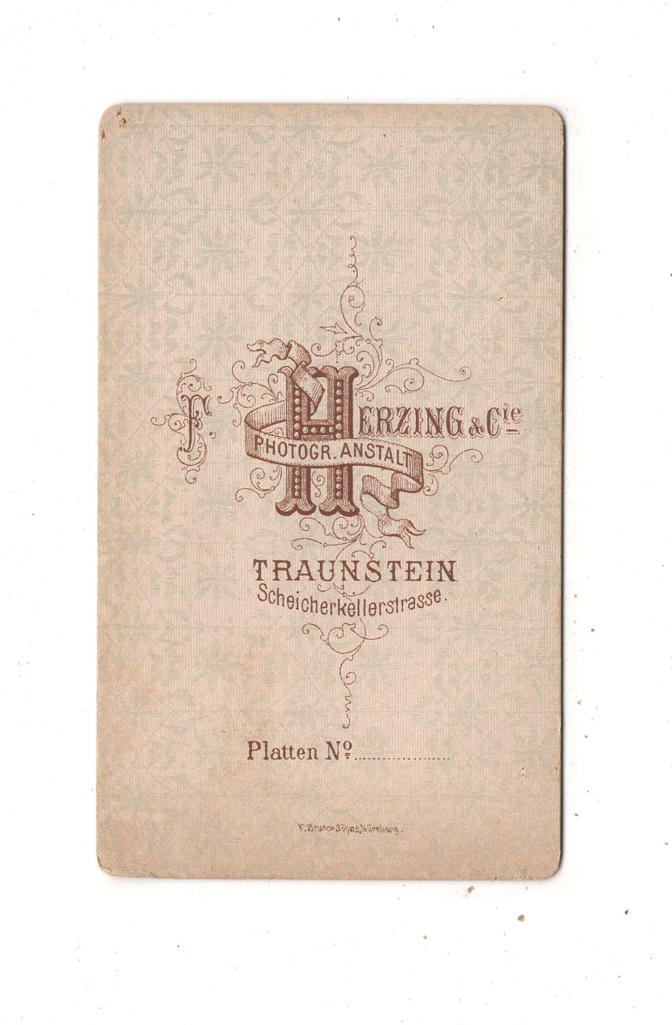Fotografie Damenportrait - Traunstein 1870er