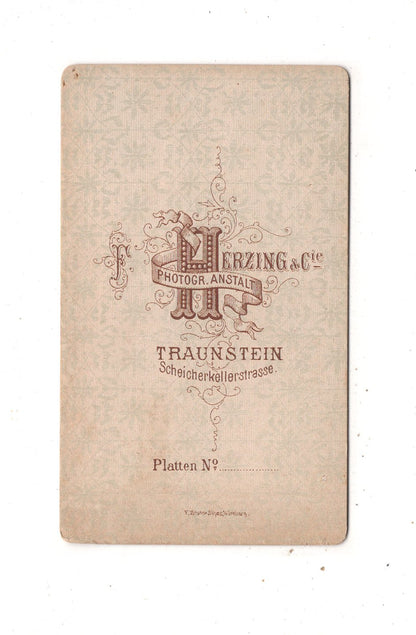 Fotografie Damenportrait - Traunstein 1870er
