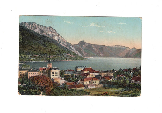 Ansichtskarte Gmunden / Salzkammergut / Österreich - 1924