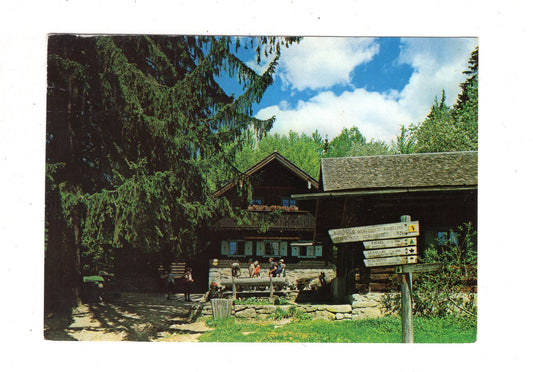Ansichtskarte Bayerischer Wald / Racheldiensthütte / K1-51