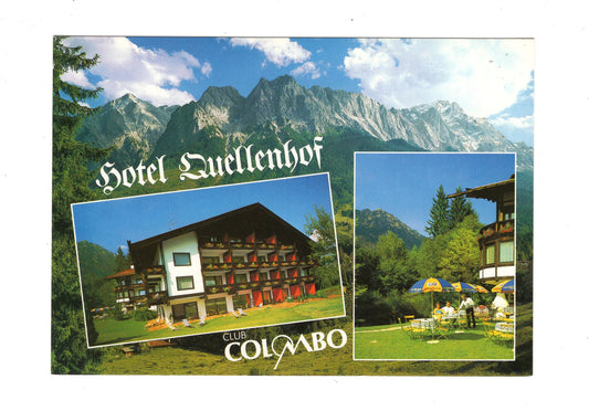 Ansichtskarte Hotel Quellenhof / Grainau