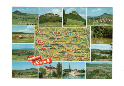 Ansichtskarte Das schöne Hegau / Schloss Langenstein +++