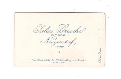 Fotografie Feines junges Mädchen - Neugersdorf 1890er