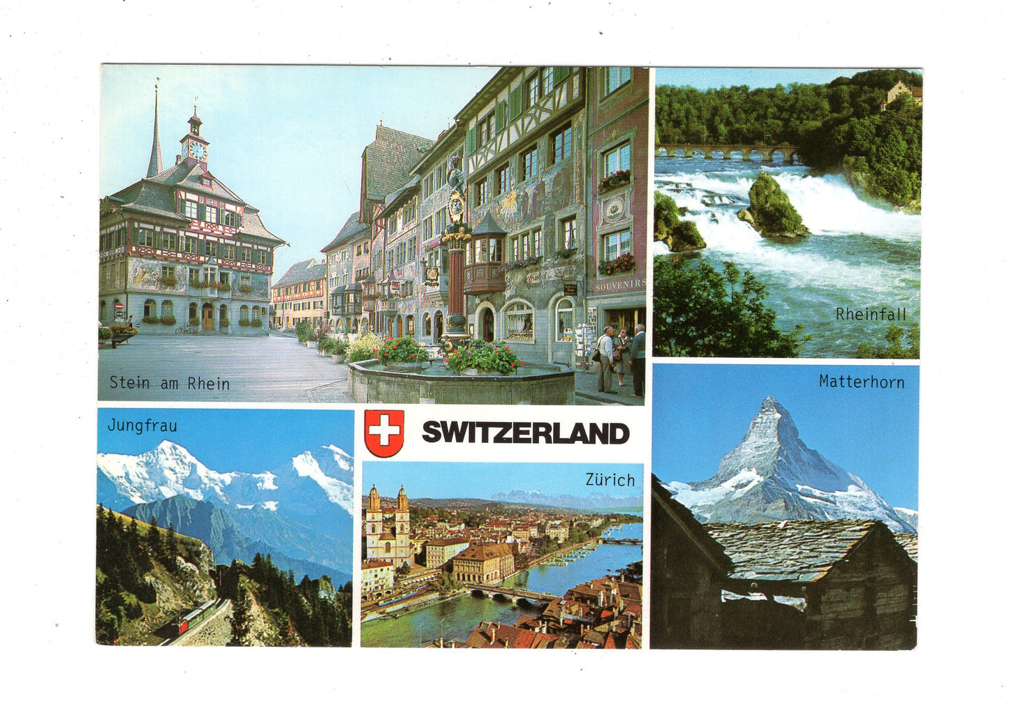 Ansichtskarte Stein am Rhein / Rathausplatz / Schweiz