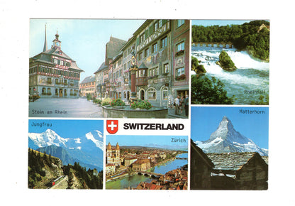 Ansichtskarte Stein am Rhein / Rathausplatz / Schweiz