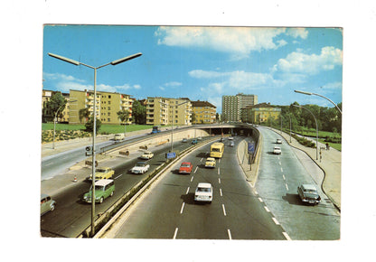Ansichtskarte Berlin-Halensee / Stadtautobahn