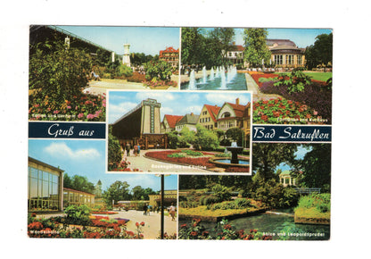 Ansichtskarte Bad Salzuflen / Fontänen und Kurhaus +++ / J1-59