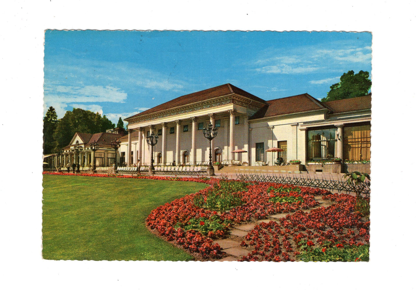 Ansichtskarte Baden-Baden / Kurhaus - Spielbank