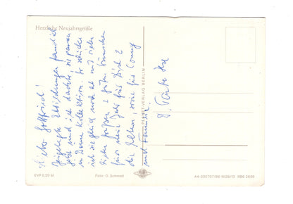 Ansichtskarte Feiertage / Frohes neues Jahr / K1-70