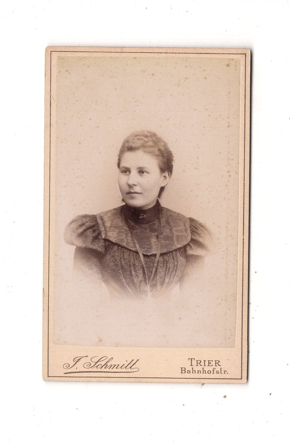 Fotografie Damenportrait - Trier 1890er