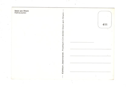 Ansichtskarte Stein am Rhein / Rathausplatz / Schweiz