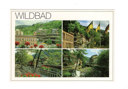 Ansichtskarte Wildbad im Schwarzwald / G1-68
