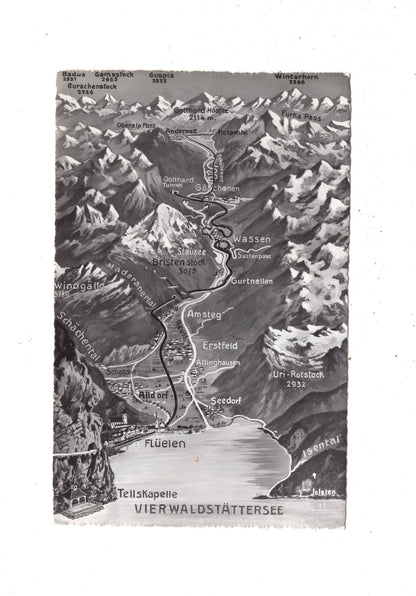 Ansichtskarte Tellskapelle / Vierwaldstättersee / Schweiz