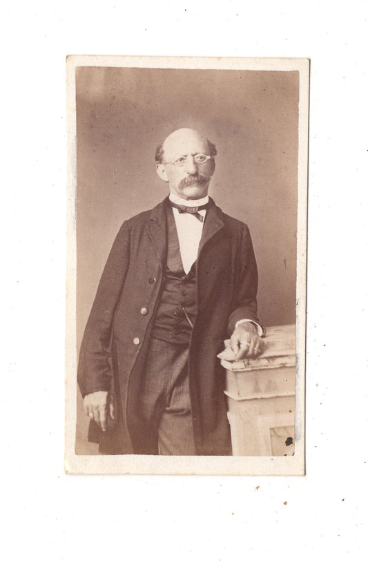 Fotografie Feiner Herr - unbekannter Ort 1860er