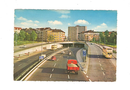 Ansichtskarte Berlin-Halensee / Stadtautobahn