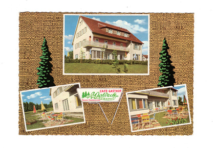 Ansichtskarte Café-Gasthof Waldeck / Kaisersbach