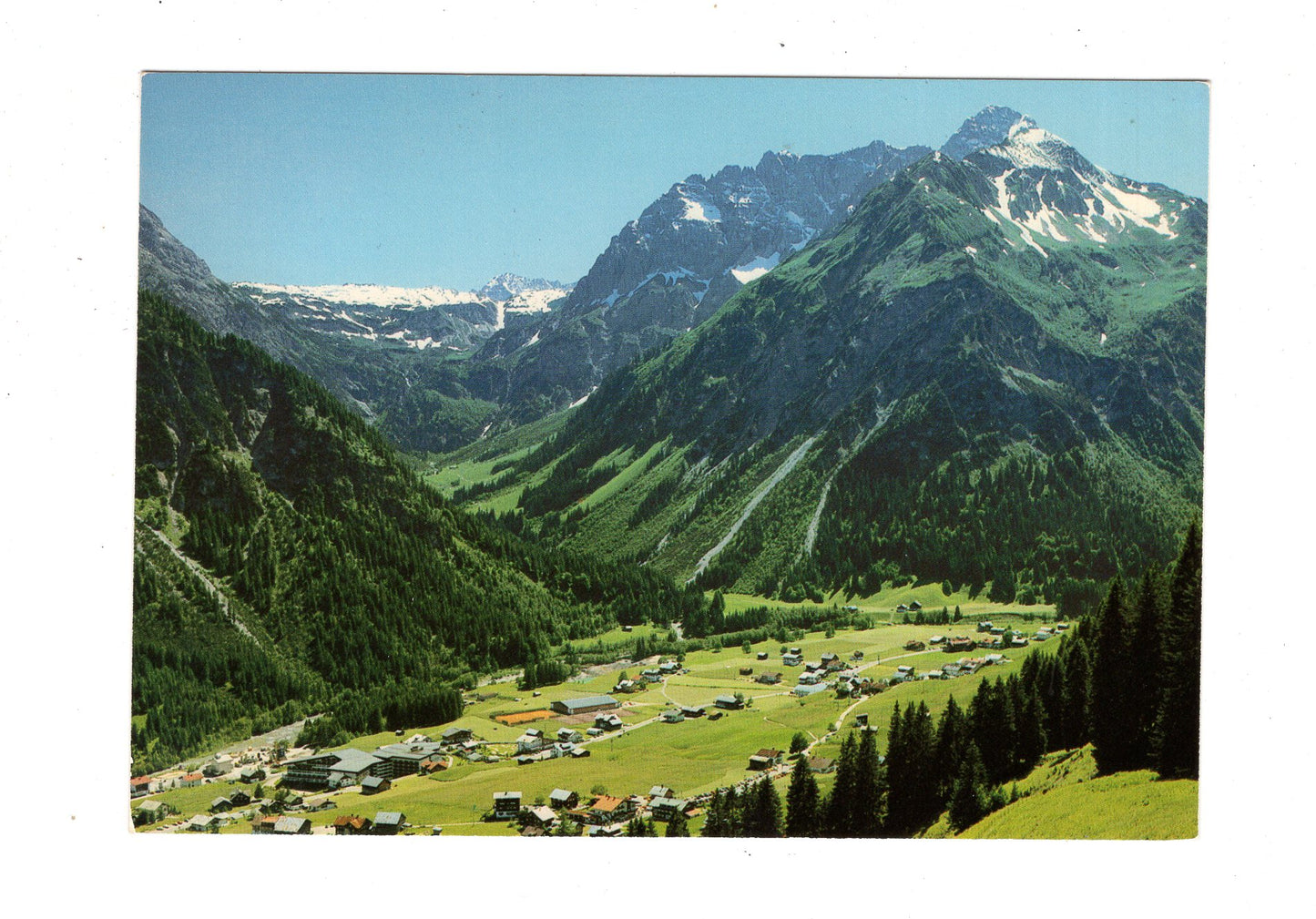 Ansichtskarte Bödmen / Kleinwalsertal / Österreich