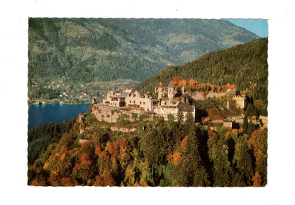 Ansichtskarte Burgruine Landskron / Ossiacher See / Kärnten / Österreich