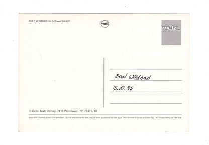 Ansichtskarte Wildbad im Schwarzwald / G1-68