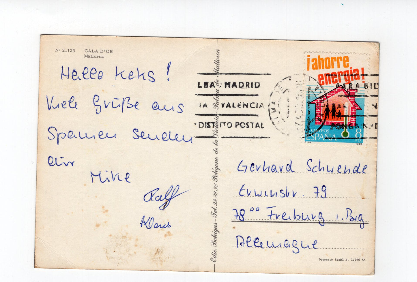 Ansichtskarte Mallorca / Cala d´Or / Spanien