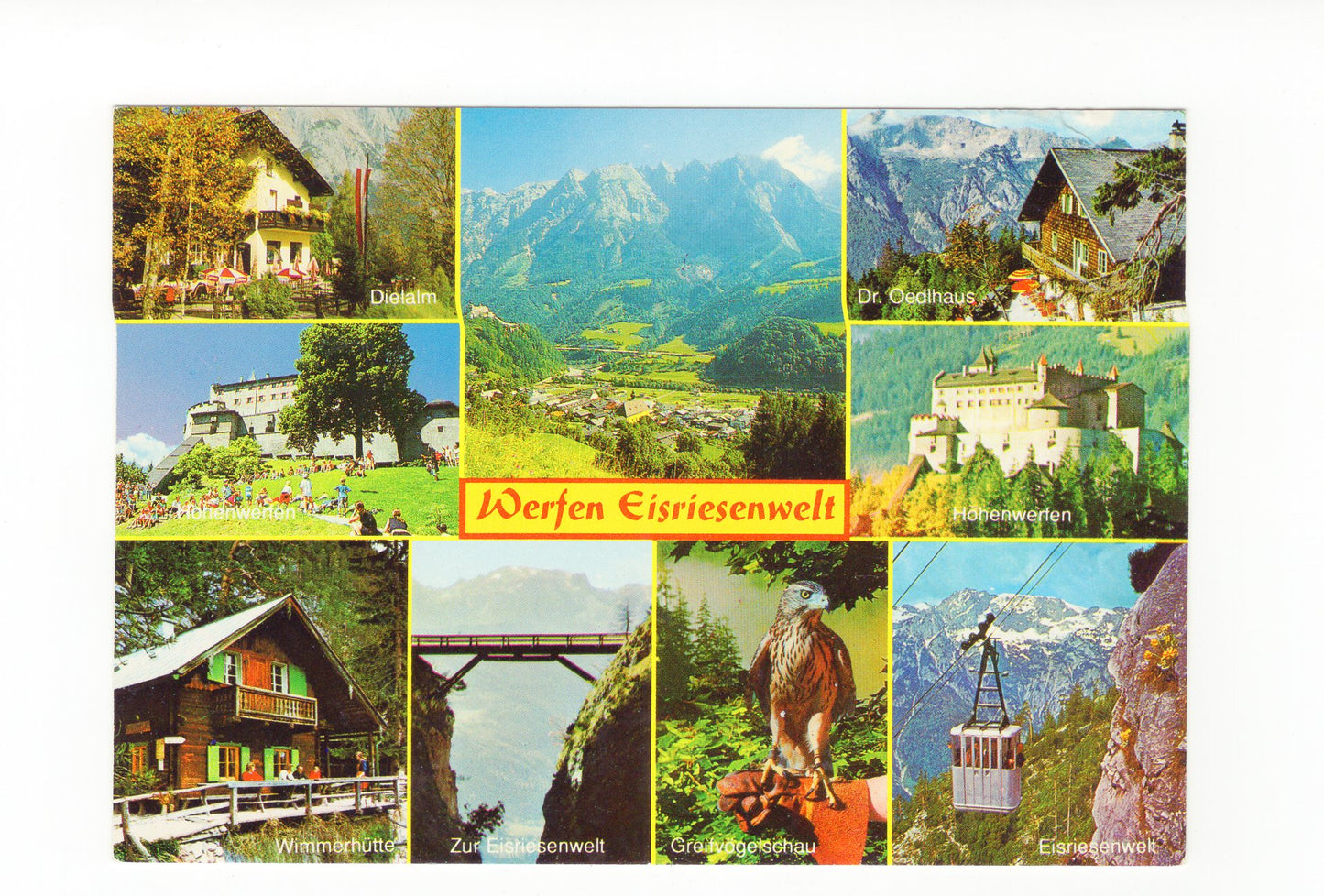 Ansichtskarte Werfen / Eisriesenwelt / Salzburger Land / Österreich