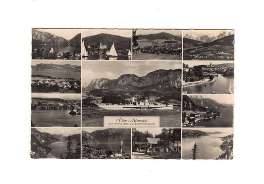 Ansichtskarte Der Attersee / Salzkammergut / Österreich